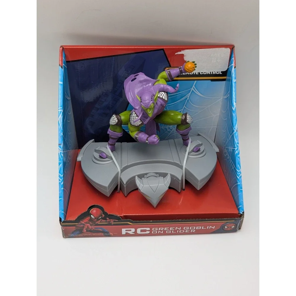 Marvel Spider-Man RC GREEN GOBLIN On Glider #ET-0842 Remote Control, NEW, NIB
